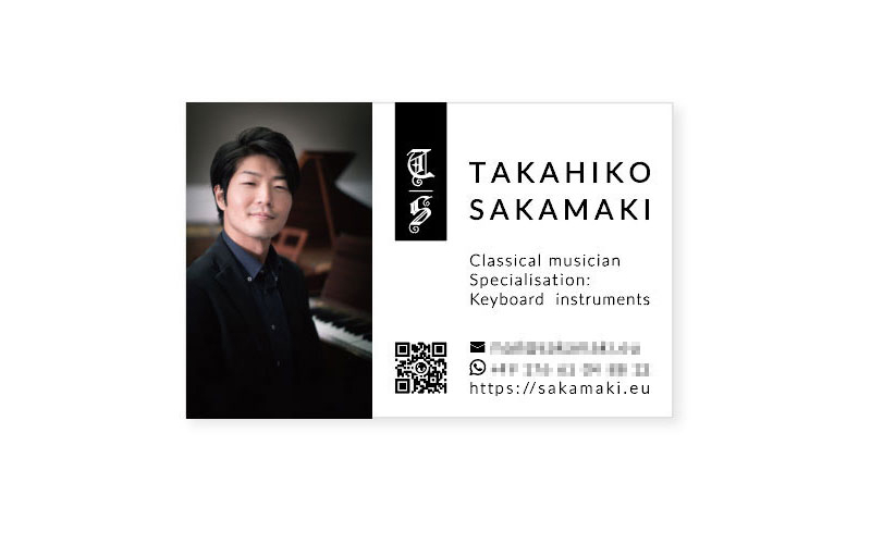 Takahiko Sakamaki Namecard