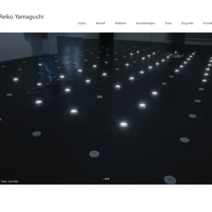 Reiko Yamaguchi Website home