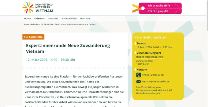 KNV - Kompetenznetzwerk Vietnam - Veranstalgung (PC)